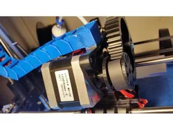 Robo R1 gear extruder noise reduction