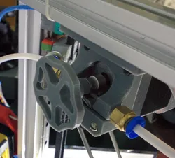 Manual feed extruder knob (NEMA17)