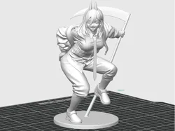 Power figure Chainsawman - Free 3D Print Model