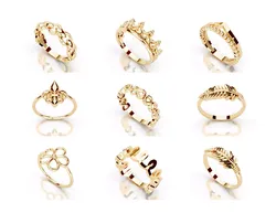 Slim 14K Ring Under 3 Grams US Size 7 Rhino 3DM STL 3D print  3D print model