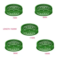 5 TOP SOLD SPIRAL MIAMI CUBAN Chain LINK  3D Model Pack