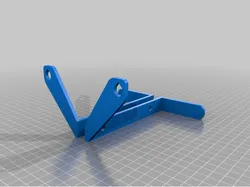 Asus RT-AC68U Wall mount bracket (remix)