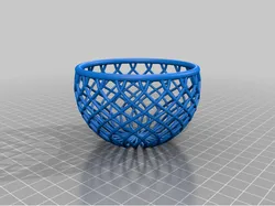 Bowl In Wireframe
