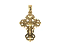 Cross Pendant 26 stl 3D print model