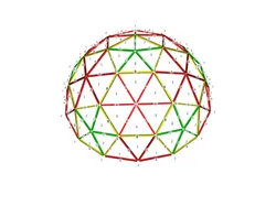Geodesic Dome 3V Connector for 1" PVC pipe