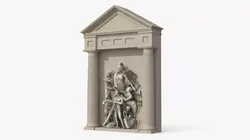 Ancient Glory Symbolism Ensemble Beige 3D model