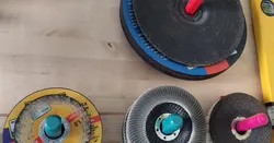 Angle grinder disc holder / držák kotoučů na flexu