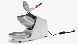 Blend Art Ice Crusher Machine Silver 3D model
