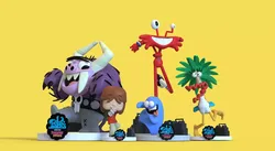 BLOO-MAC-ED-WILT AND COCO FROM FOSTERs HOME-PARTS AND COMPLETE 3D print model