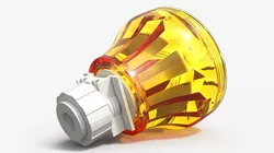 Cabochon LED Lighting Bulb with E14 Lamp Holder 3D model