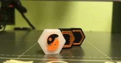 Clothes buttons with Prusa motif