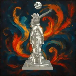 Cowboy On Bucking Horse Statue – SoliDRawinGs SG1967