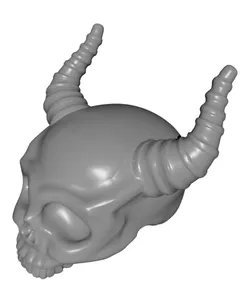 Demon Skull Decor
