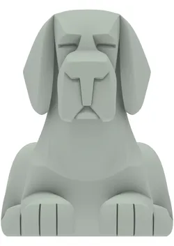 Elegant Dog Animal Figure Hund 3D print model