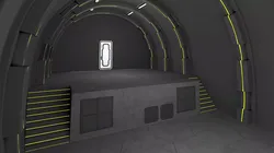 Facility Space Command Center 3D model