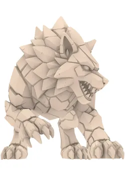 Fantasy Monster Warrior Beast Animal Figure Tier 3D print model
