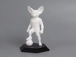 Fișiere pentru imprimante 3D | Fișier 3MF | World Cup Mascots - Fennec Fox