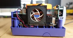GameCube 40mm Screwless fan adapter