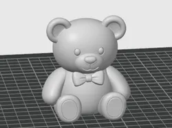 Gratis Characters & Creatures STL indir - Urso Peluche / Teddy Bear - Caloteh