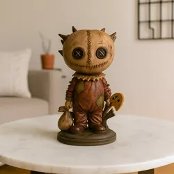 Halloween Scarecrow Pumpkin Doll Figurine 3D Model STL OBJ  3D print model