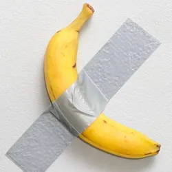 🍌 Iconic art banana - 3D scan model (deco & pop art prop)