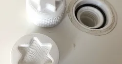 Integrated desk dust collection port