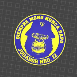 logo always monkey never toad for chop