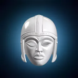 Makonde Lipiko Helmet Mask 3D Print Model 3D print model
