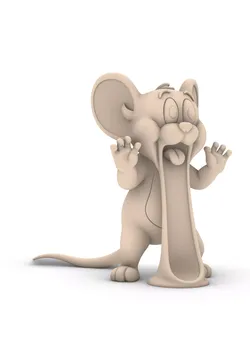 Maus Cartoon Mouse Cartoon Figure Jerry 3D print model