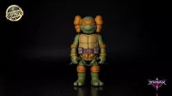 Michelangelo KAWS Style STL TMNT Art Figure 3D Print Model 3D print model