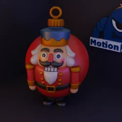 Nutcracker Christmas ball