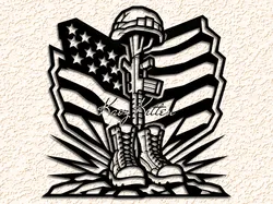 Other STL Download - memorial-day-honor wall art home decorby Kaoz Kitten