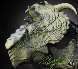 Pachyrhinosaurus lakustai V2 3D print model