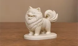 Pomeranian Dog 3D print model