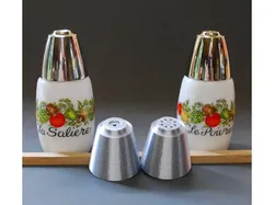 Salt and Pepper Shaker Tops for Gemco Shakers