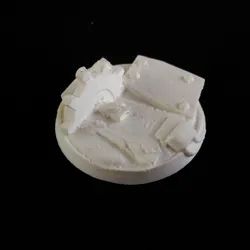 Scrap Metal figure base Rev 2 - 40mm