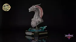 Seasmoke Bust STL  House of the Dragon 3D Print Sculpture Model 3D print model