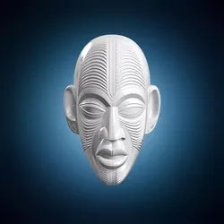 Senufo Kpelie Mask 3D Print Model 3D print model