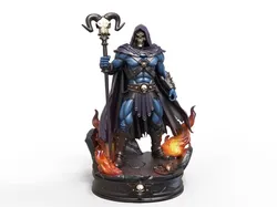 Skeletor Lord of Destruction Detailed Diorama Figurine 3D print model