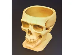 Skull candy holder
