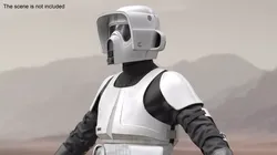 Star Wars Scout Trooper Used Rigged for Maya 3D model
