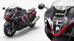 Suzuki Hayabusa Sportbike with Full Fairing Simplified 3D model