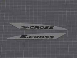 Suzuki S.Cross emblem