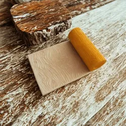 Tree Bark Texture Roller – Seamless Wood Surface Pattern STL