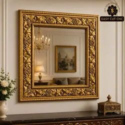 Vineyard Grape CNC Picture Frame 3D model