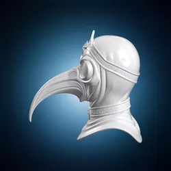 Witch Plague Doctor Mask 3D Printable Model 3D print model