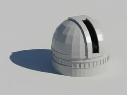 مجاني Miniature Games & Accessories STL تنزيل - Low Poly Observatory Dome - Philippo