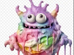 مجاني Other STL تنزيل - Pastel Drippy Stylized Monster - 3D-Druck Graz