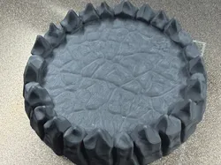 100mm Rock Base Miniature TTRPG - Free 3D Print Model