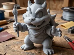 Bowser Jr - Free 3D Print Model